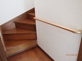 バリアフリー　手摺　手すり　埼玉　さいたま　春日部　１級建築士　hanahouse　女性 共働き　