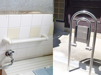 お風呂に入りやすくて欲しい！少しでも、外に出やすくして欲しい！